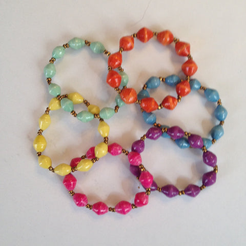 Child Bead Bangle Bracelet - A Fair Trade World