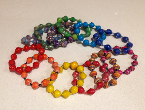 Tamu Beaded Bangle Bracelet - A Fair Trade World