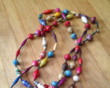Chandler Extra Long Bead Necklace - A Fair Trade World