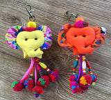Animal and Bird Key Ring/Backpack Accessory - A Fair Trade World